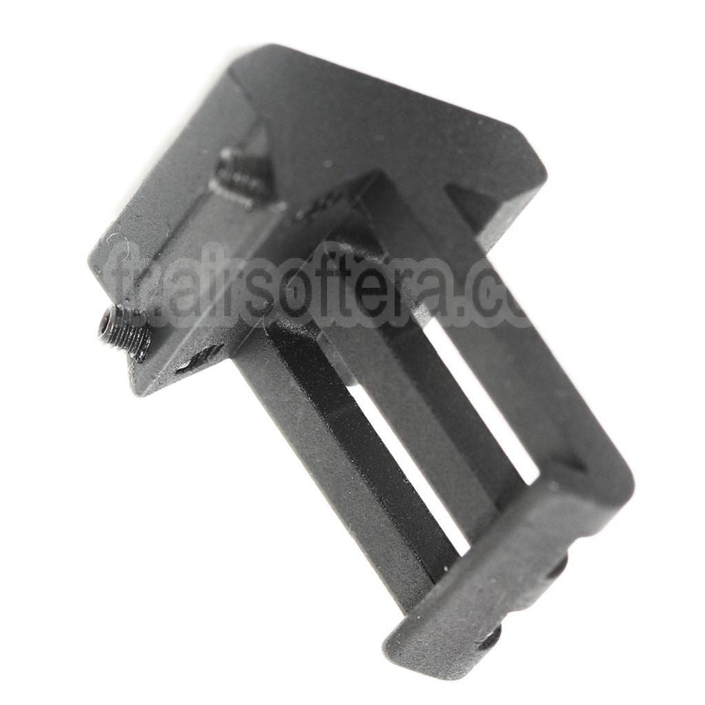 APS PER Phantom 2-Slots Offset 45 Degré 20mm Picatinny Rail Montage Noir