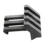 APS PER Phantom 3-Slots Offset 45 Degré 20mm Picatinny Rail Montage Noir