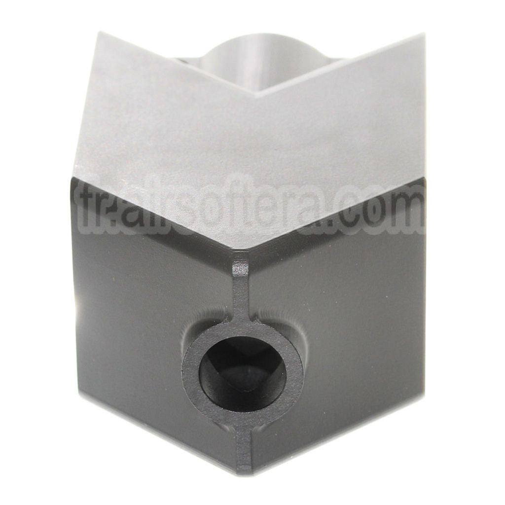 AirsoftEra CNC Aluminum Tank Frein de Bouche Cache-Flamme Convient pour Snow Wolf M82 Airsoft Noir