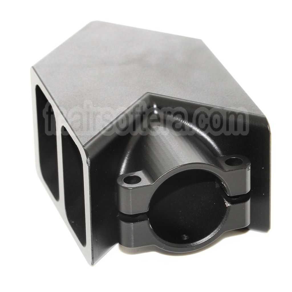 AirsoftEra CNC Aluminum Tank Frein de Bouche Cache-Flamme Convient pour Snow Wolf M82 Airsoft Noir