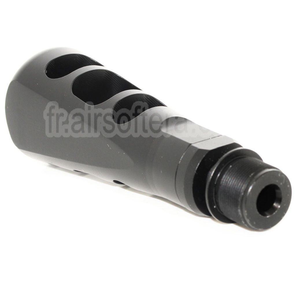 AirsoftEra 107mm Tanker Frein de Bouche Convient pour -14mm CCW sens antihoraire Canon Fusil