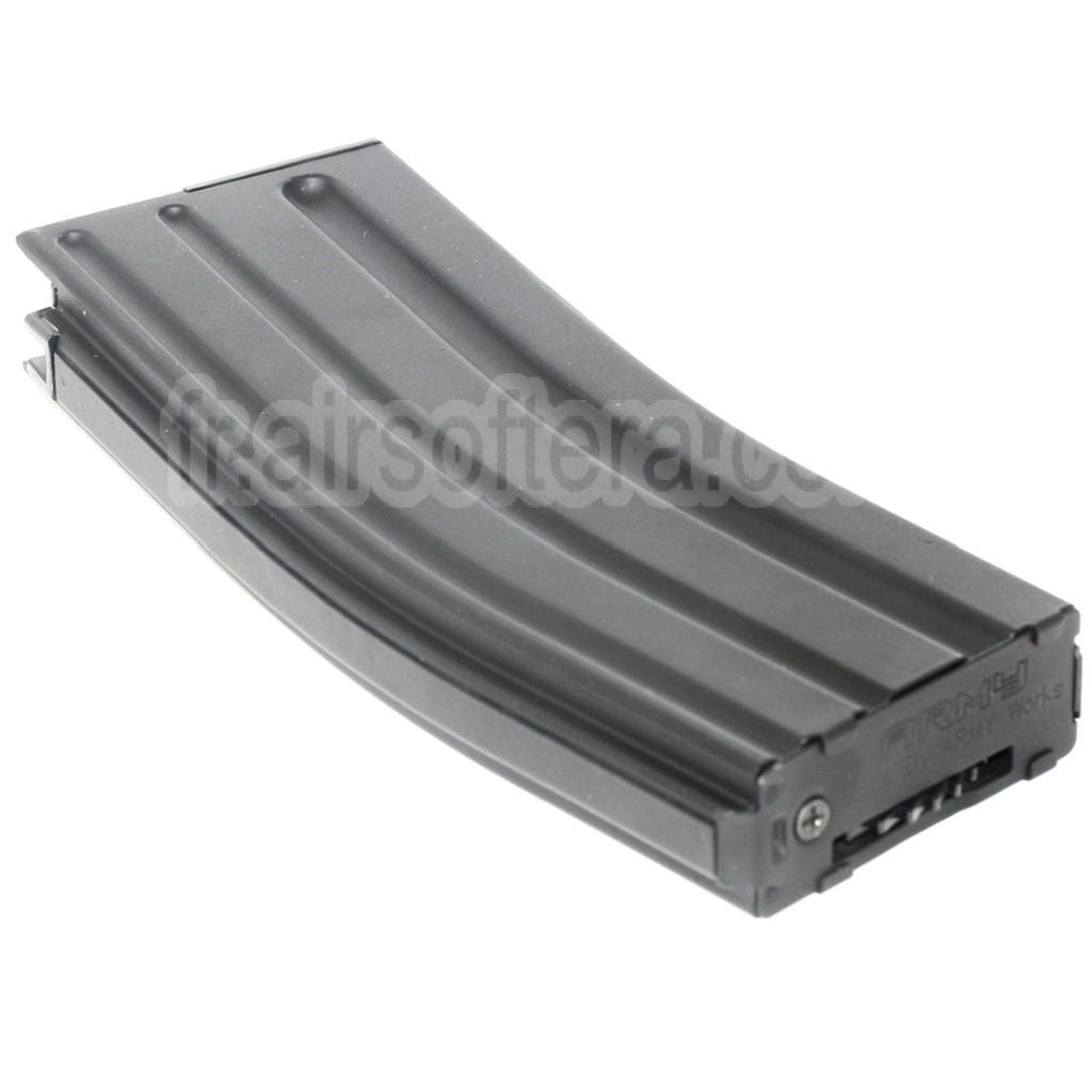 AirsoftEra 430 Billes Hi-Cap Chargeur Convient pour ARMY Tokyo Marui Next Generation GenII 416 Scar-L M4 Série AEG EBB Fusil Noir