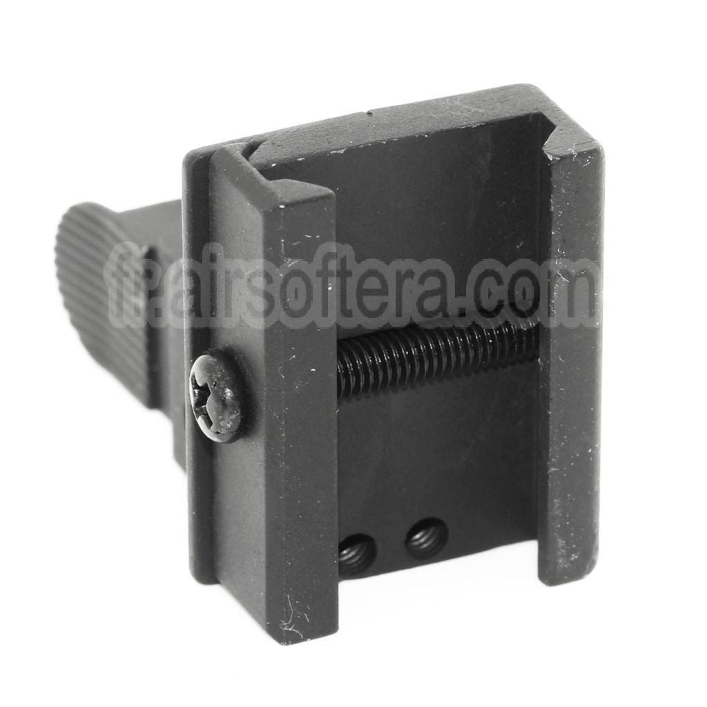 AirsoftEra Métal Rabattable Guidon Convient pour 20mm 1913 Picatinny Rail M4 M16 AEG Fusil
