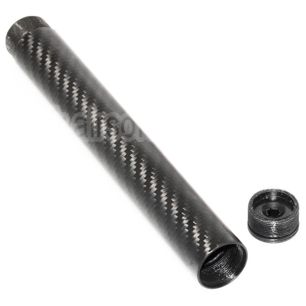APS 7,5 pouces Tube d'extension de chargeur de fusil de chasse CAM870 en fibre de carbone