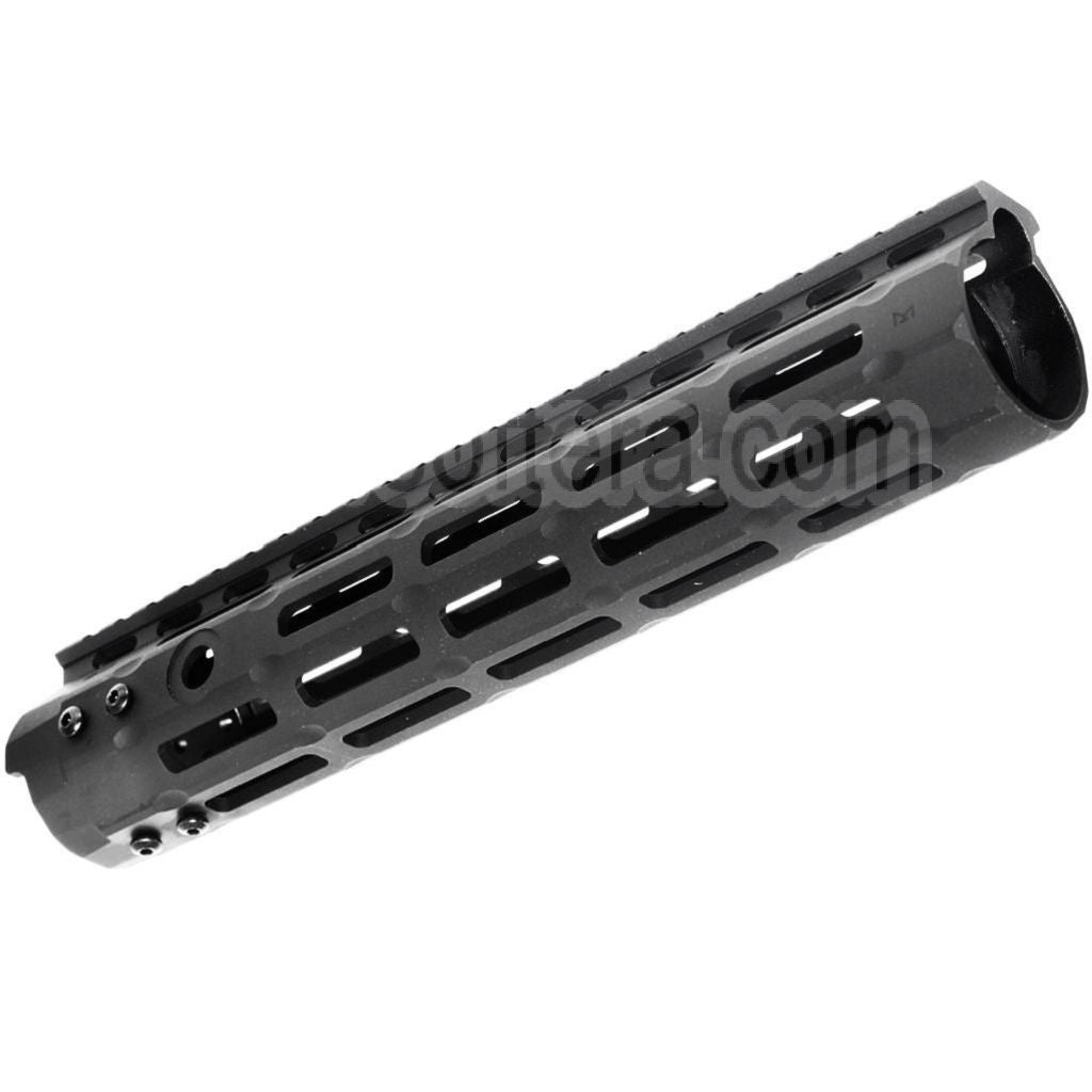 APS CNC 10 Pouces Evolution Tech 3.0 M-LOK Rail de Garde-Main Convient pour APS CYMA G&amp;P JG Tokyo Marui M4 M16 Série AEG Fusil Airsoft Noir
