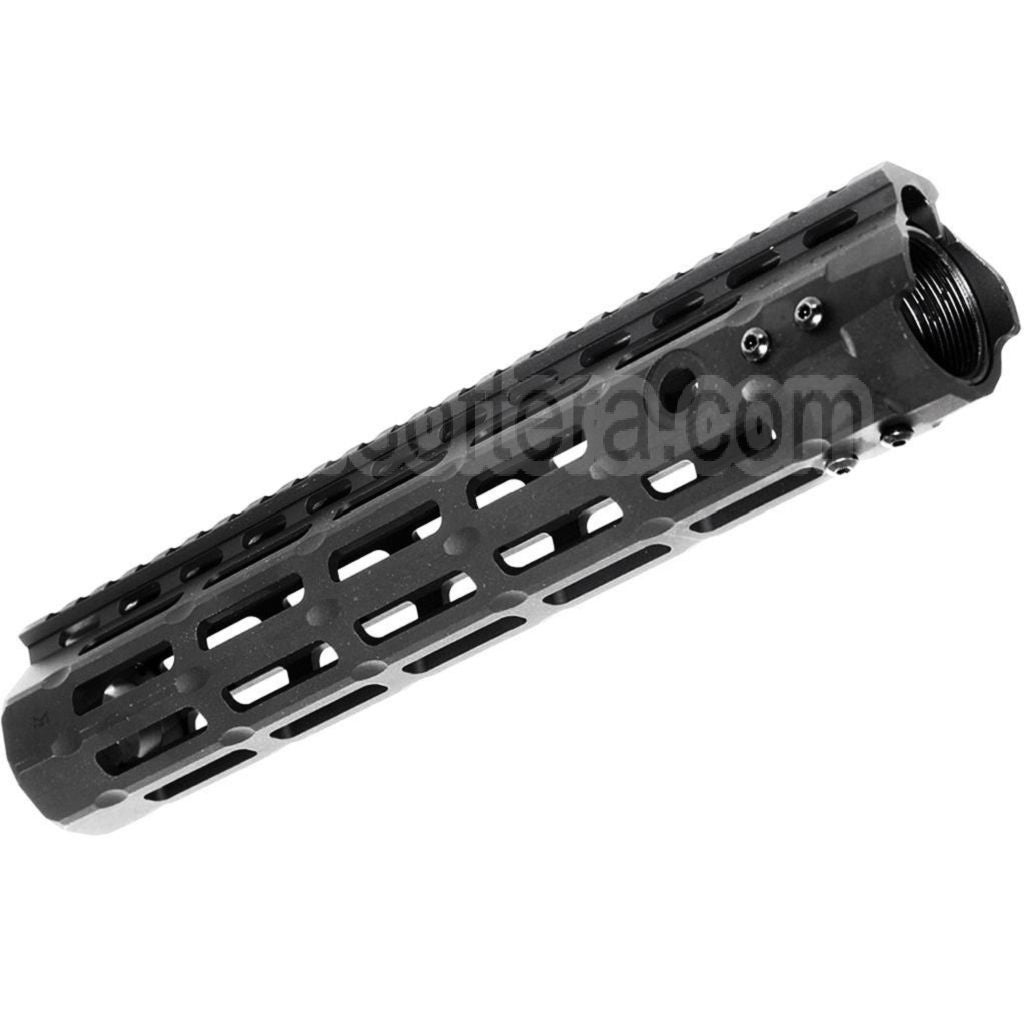 APS CNC 10 Pouces Evolution Tech 3.0 M-LOK Rail de Garde-Main Convient pour APS CYMA G&amp;P JG Tokyo Marui M4 M16 Série AEG Fusil Airsoft Noir