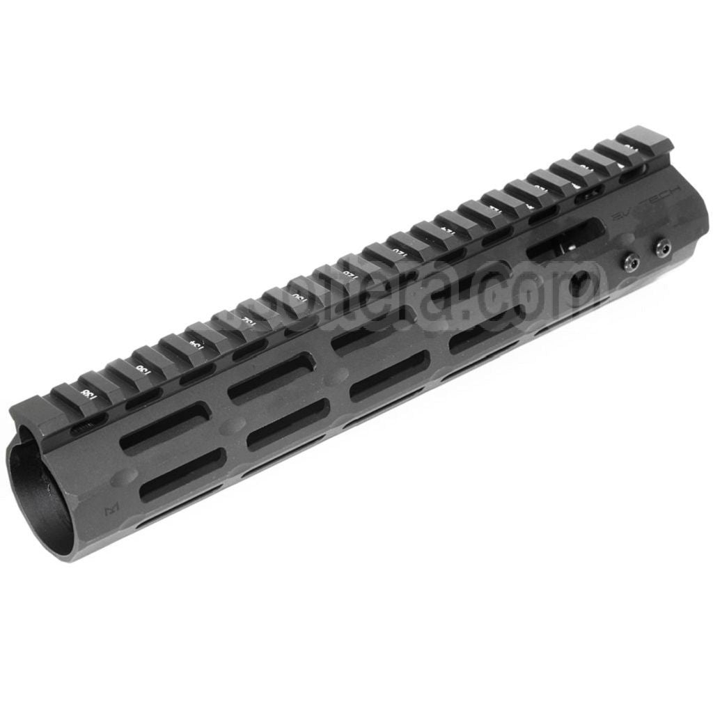 APS CNC 10 Pouces Evolution Tech 3.0 M-LOK Rail de Garde-Main Convient pour APS CYMA G&amp;P JG Tokyo Marui M4 M16 Série AEG Fusil Airsoft Noir
