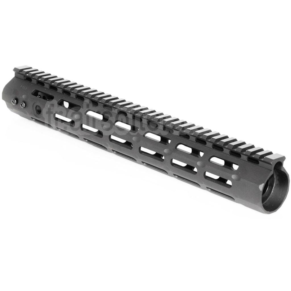 APS CNC 13.5 Pouces Evolution Tech 4.0 M-LOK Rail de Garde-Main Convient pour APS CYMA G&amp;P JG Tokyo Marui M4 M16 Série AEG Fusil Airsoft Noir