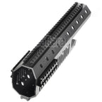 CYMA CNC Aluminium 326mm Rail de Garde-Main Convient pour CYMA Tokyo Marui M14 Série AEG Fusil Airsoft Noir
