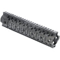 CYMA CNC Aluminium 255mm 10 Pouces Free Float RIS Rail de Garde-Main Convient pour M4 M16 Série AEG Fusil Airsoft Noir