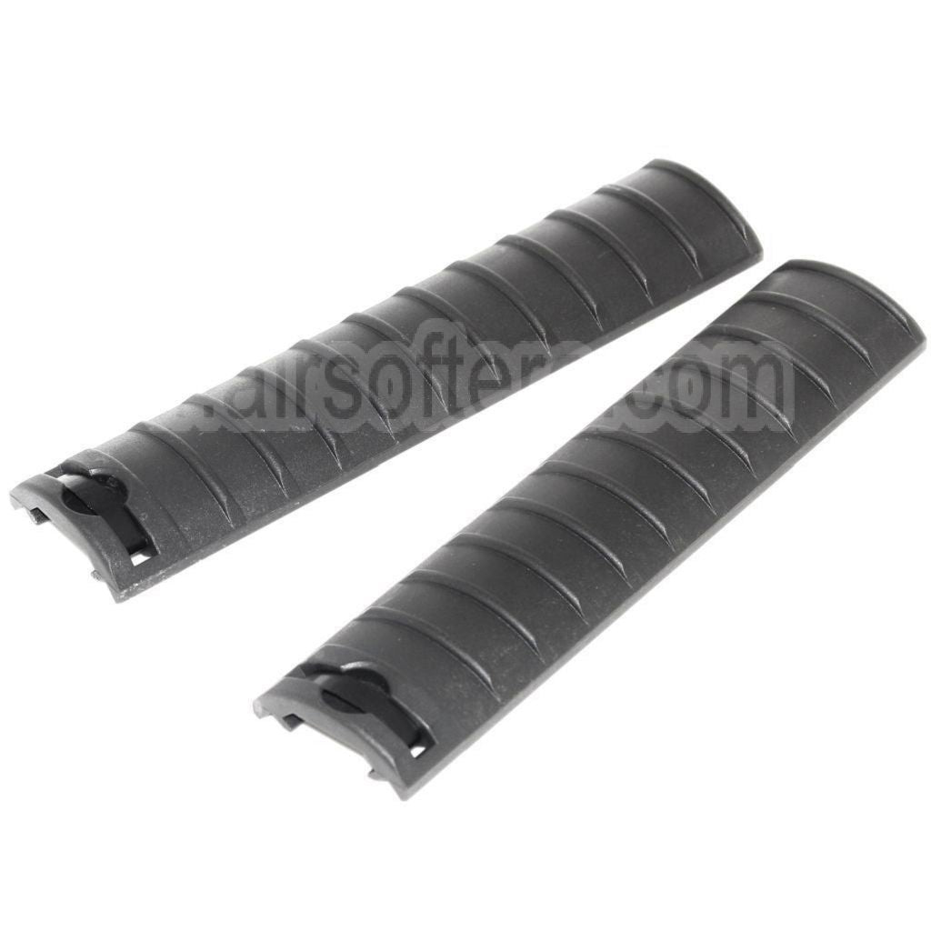 CYMA CNC Aluminium 210mm RAS Rail de Garde-Main avec Rail Cover Convient pour Tokyo Marui M4 M16 Série AEG / WA M4 M16 Série GBB Fusil Airsoft Noir