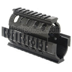 CYMA CNC Aluminum 135mm Rail de Garde-Main Convient pour Tokyo Marui D-Boys CYMA APS VFC Matrix AK74U Série AEG Fusil Airsoft Noir