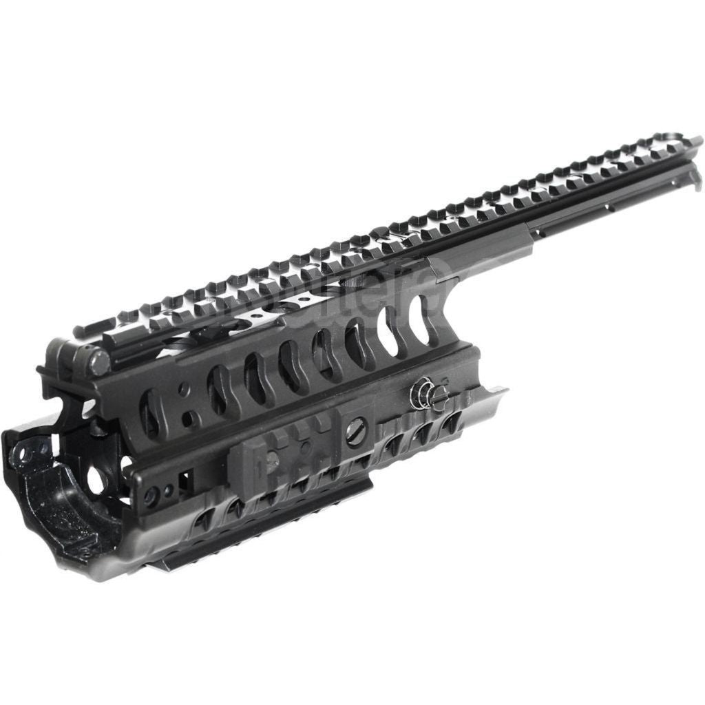 CYMA 328mm SIR System RIS Rail de Garde-Main Convient pour M4 M16 Série AEG Fusil Airsoft Noir