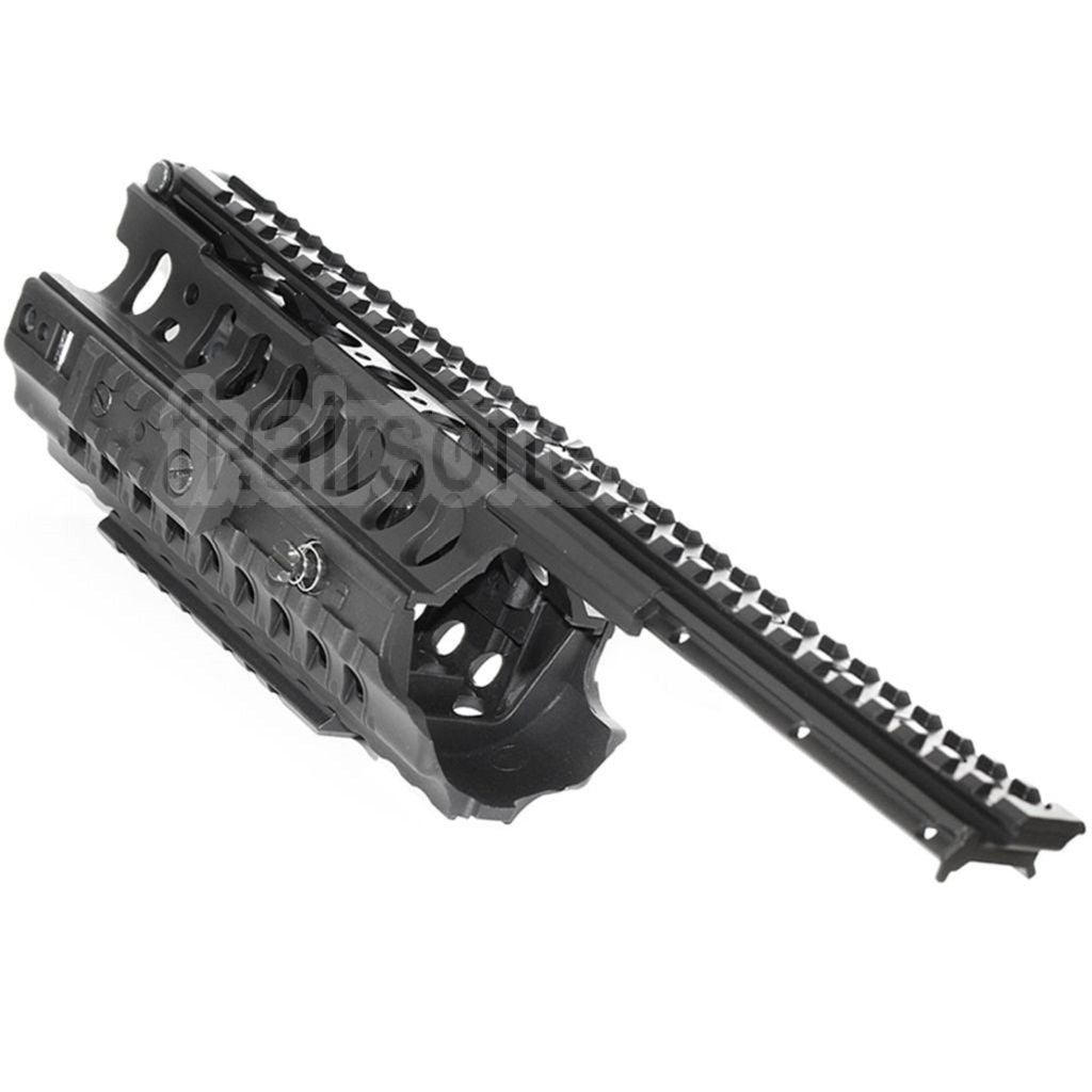 CYMA 328mm SIR System RIS Rail de Garde-Main Convient pour M4 M16 Série AEG Fusil Airsoft Noir