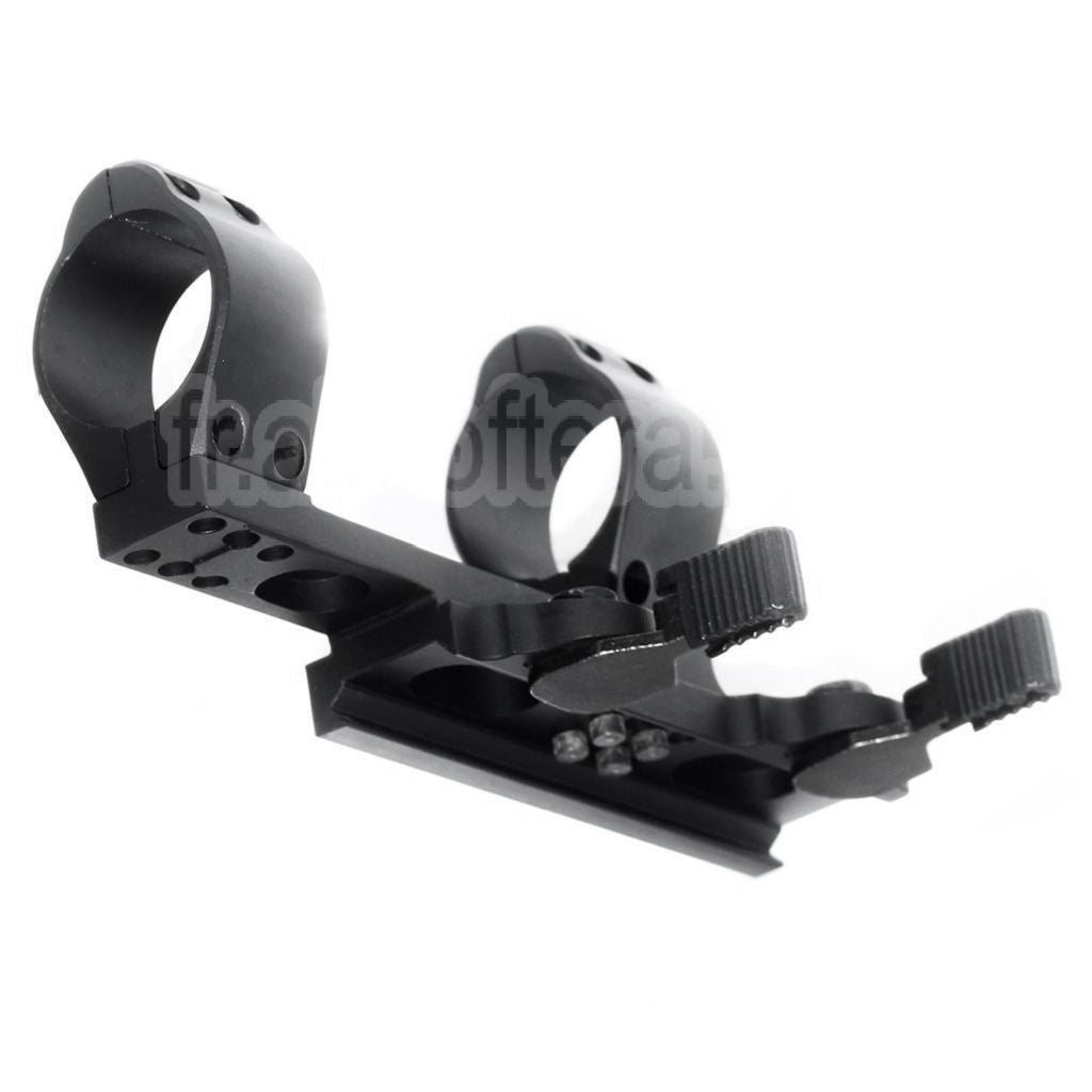 Support de visée à double anneau QD CYMA Tactical Style 30 mm, montage double, noir