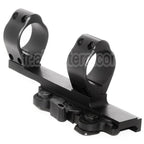 Support de visée à double anneau QD CYMA Tactical Style 30 mm, montage double, noir