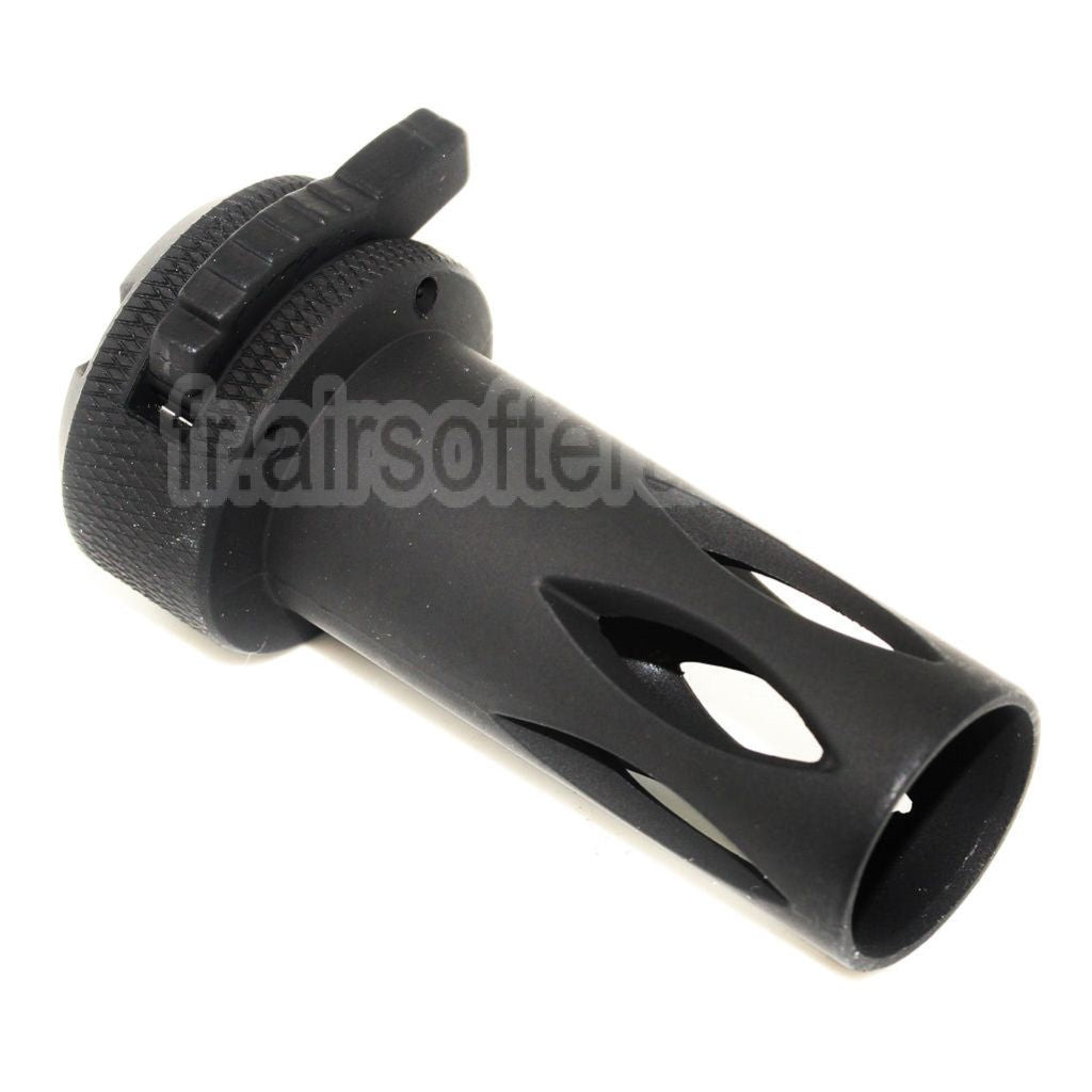 CYMA Métal QD Frein de Bouche Convient pour CM041 CM049 MP5 Série AEG Fusil Airsoft Noir