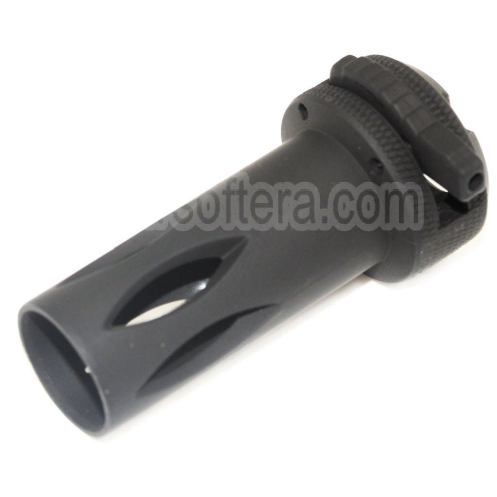 CYMA Métal QD Frein de Bouche Convient pour CM041 CM049 MP5 Série AEG Fusil Airsoft Noir