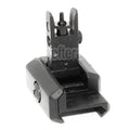 AirsoftEra MP7 Guidon tactique rabattable adapté pour rail RIS RAS standard de 20 mm