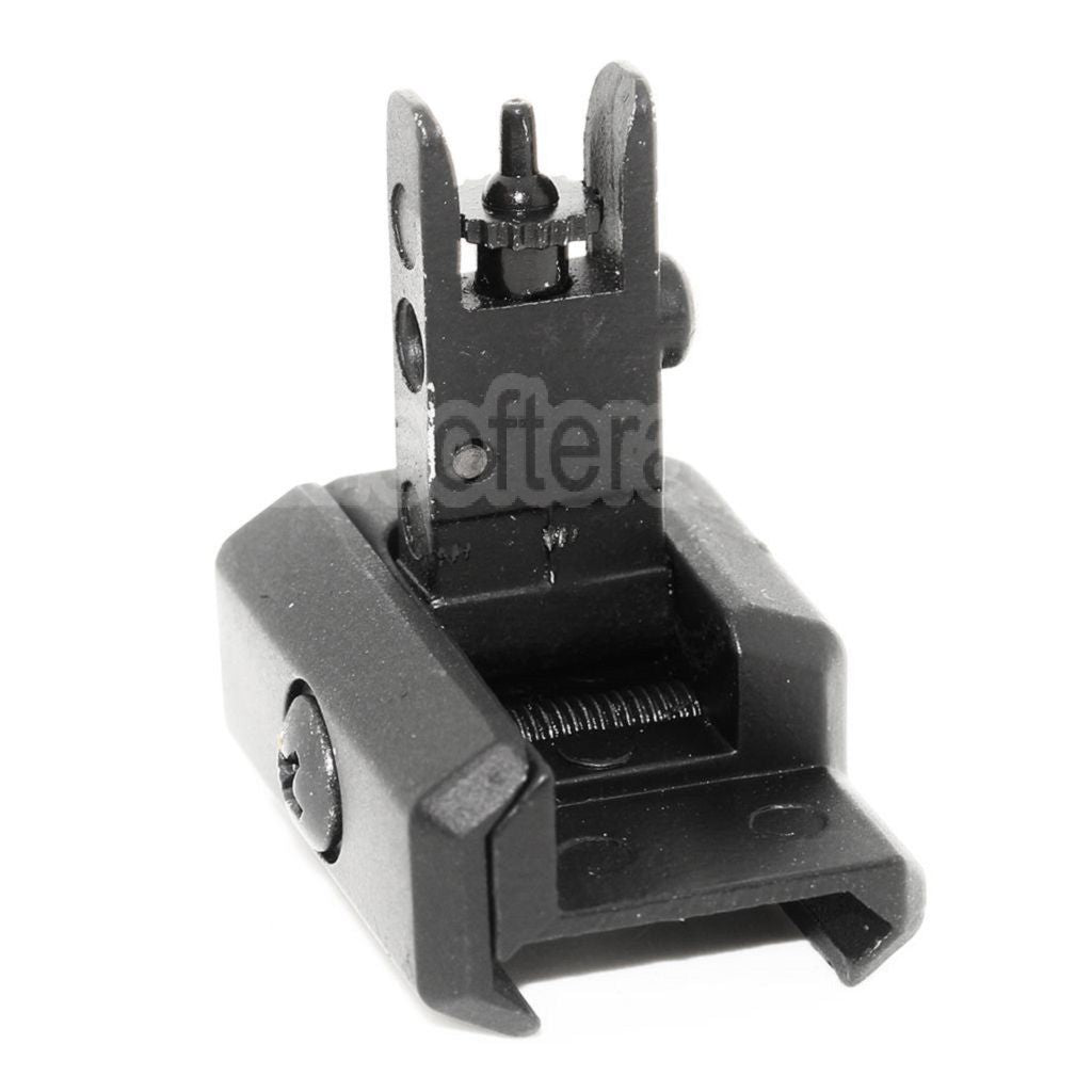 AirsoftEra MP7 Guidon tactique rabattable adapté pour rail RIS RAS standard de 20 mm