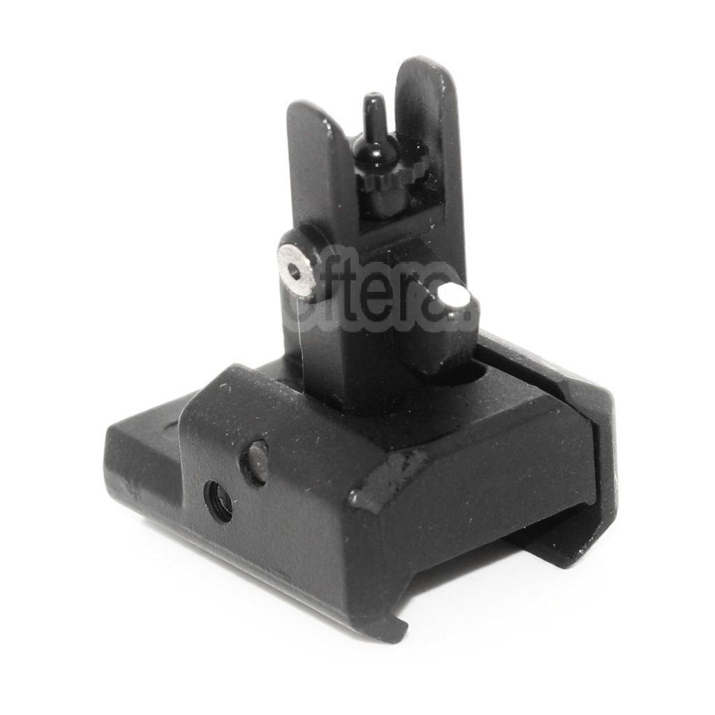 AirsoftEra MP7 Guidon tactique rabattable adapté pour rail RIS RAS standard de 20 mm