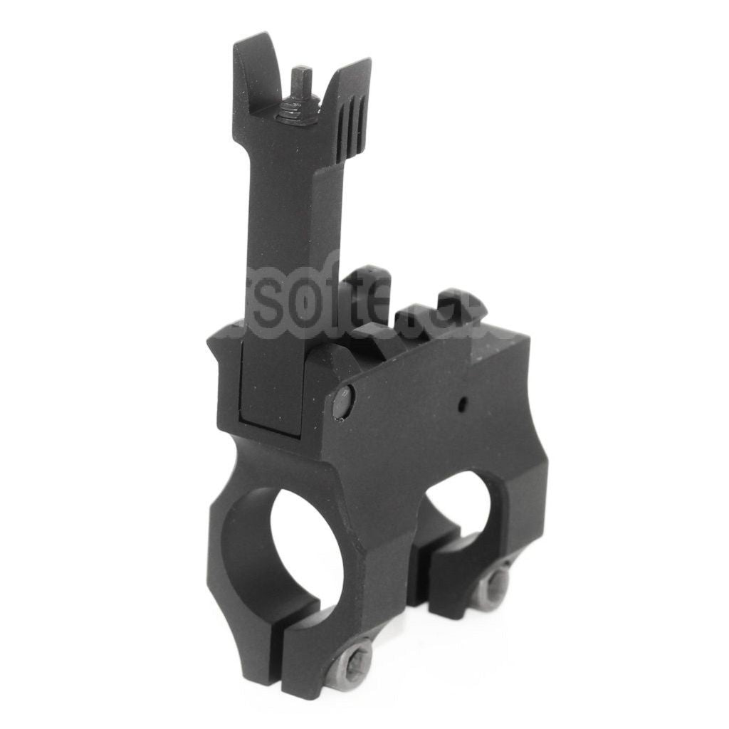 AirsoftEra Vltor Style Métal Rabattable Guidon 20mm Railed Convient pour M4 M16 AEG Fusil