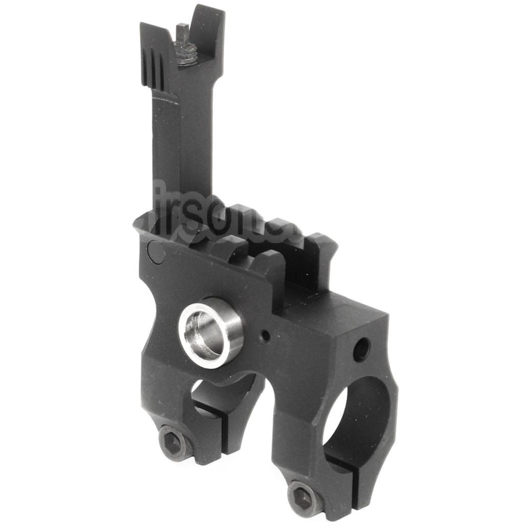 AirsoftEra Vltor Style Métal Rabattable Guidon 20mm Railed Type-B Convient pour M4 M16 AEG Fusil