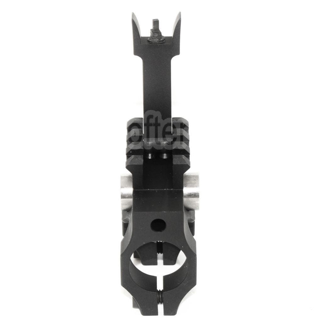 AirsoftEra Vltor Style Métal Rabattable Guidon 20mm Railed Type-B Convient pour M4 M16 AEG Fusil