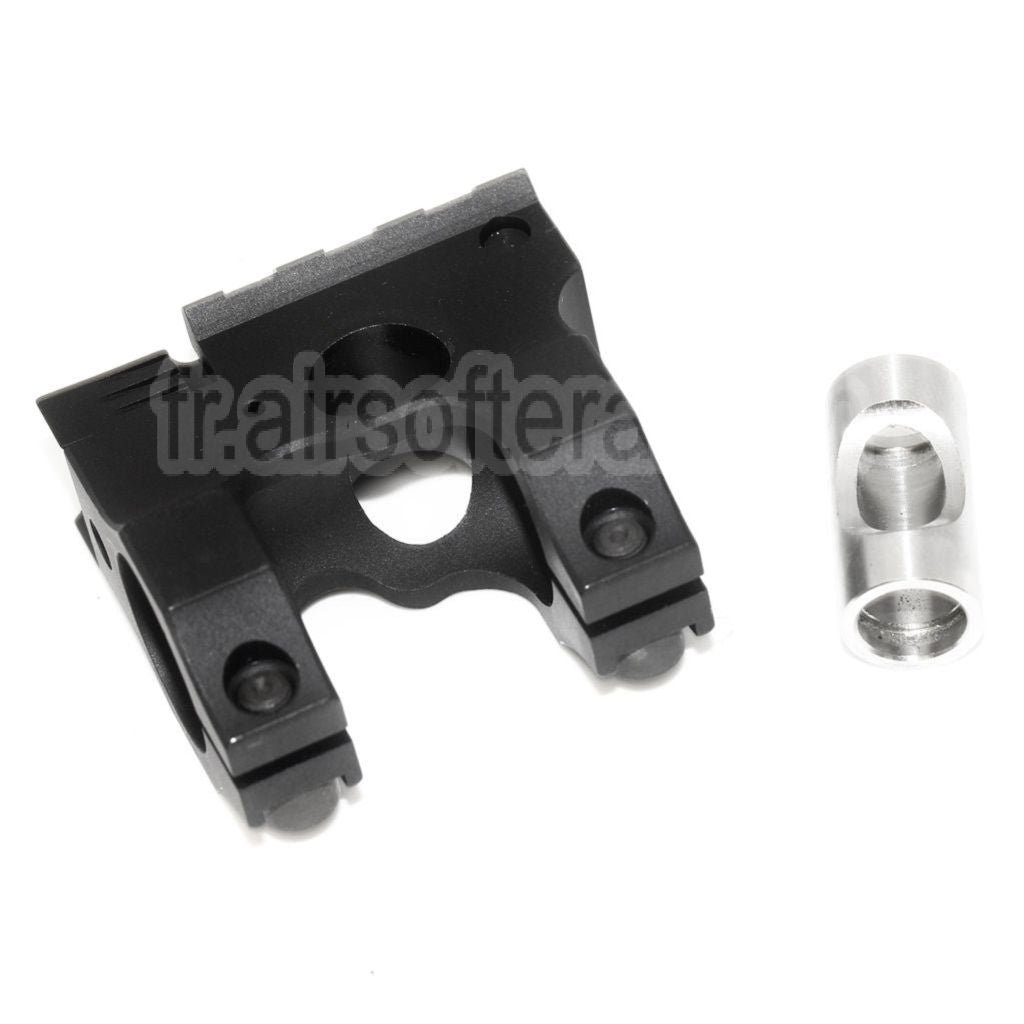 AirsoftEra Vltor Style Métal Rabattable Guidon 20mm Railed Type-B Convient pour M4 M16 AEG Fusil