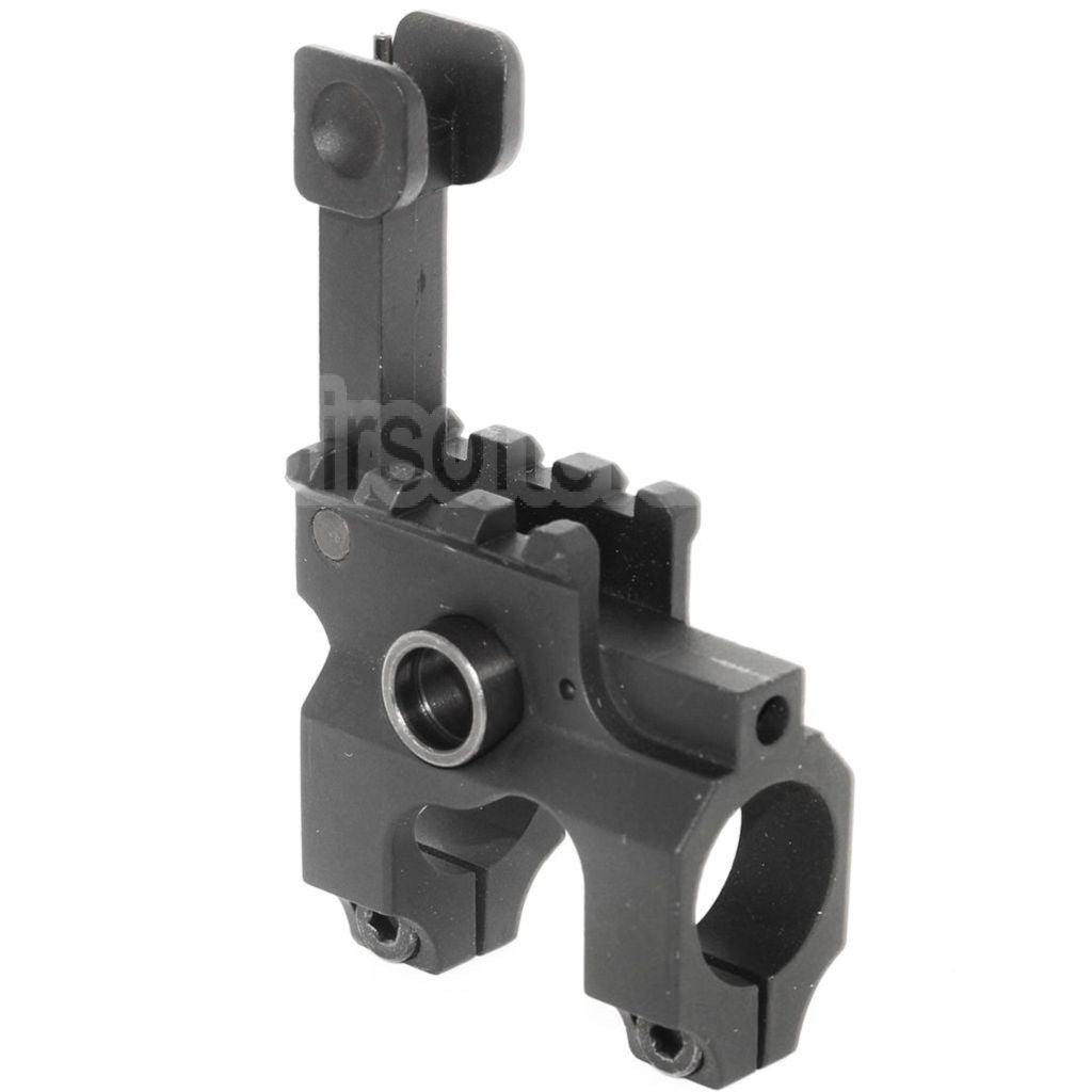 AirsoftEra Vltor Style Guidon rabattable avec rail de 20 mm adapté pour fusil M4 M16 AEG