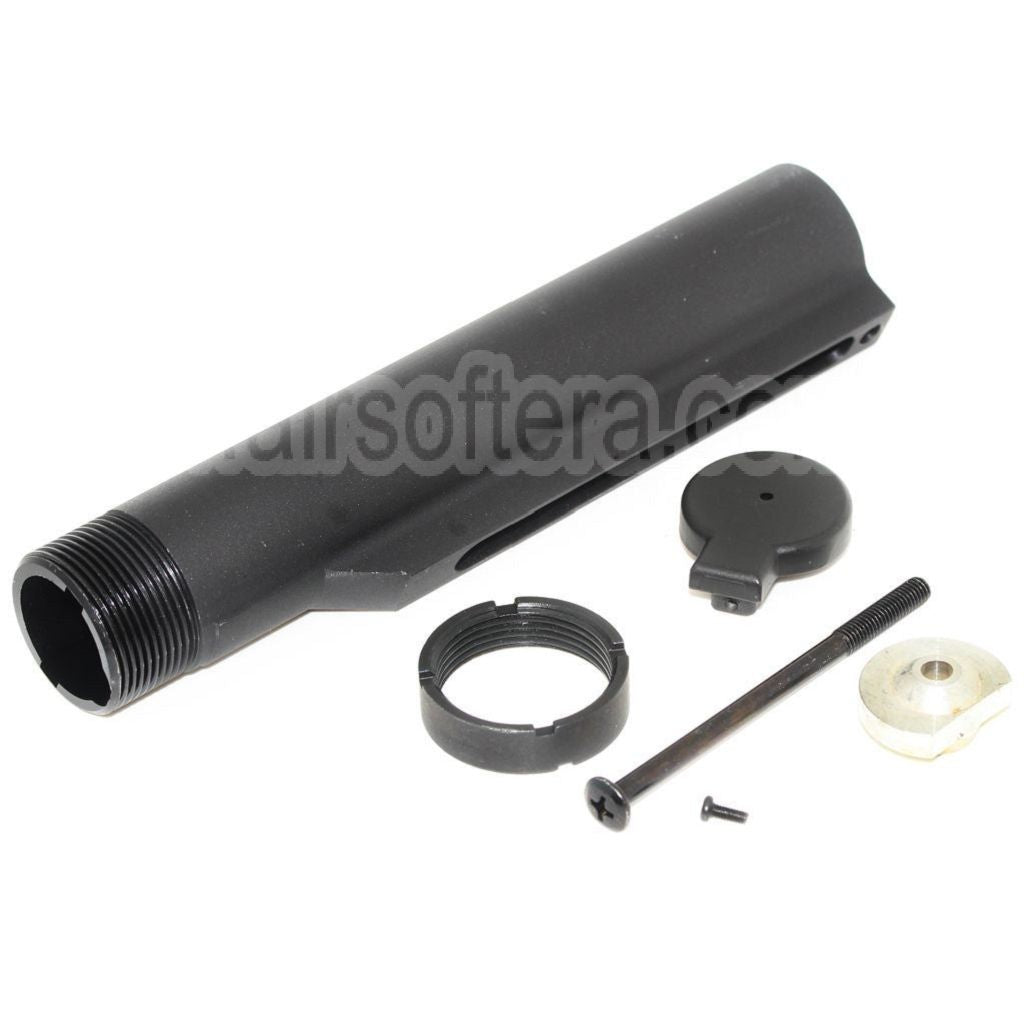 D-Boys 6-Positions Crosse Buffer Tube Convient pour M4 M16 Série AEG Fusil Airsoft Noir