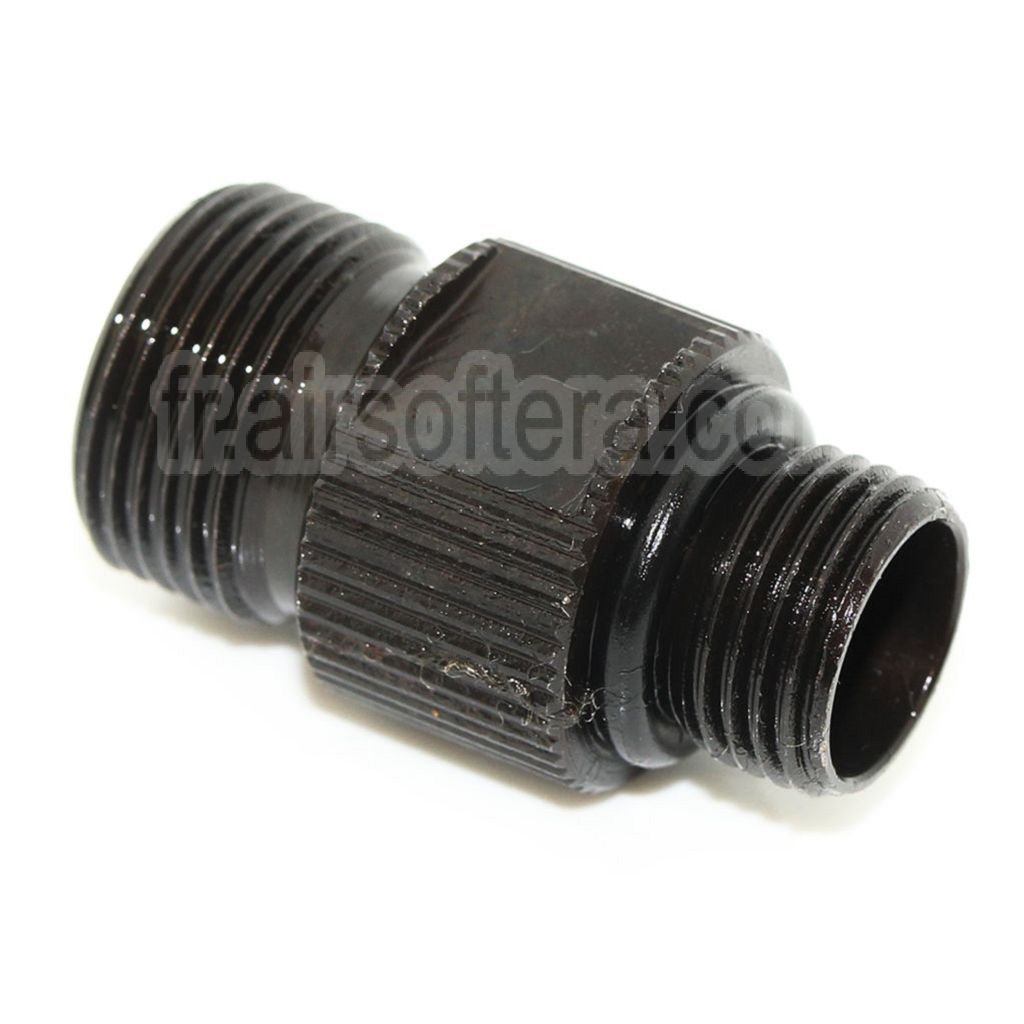 PPS Canon Silencieux Compensateur Adaptateur Convient pour KSC M9 / WE Pistolet Airsoft +11mm CW -14mm CCW Filetage