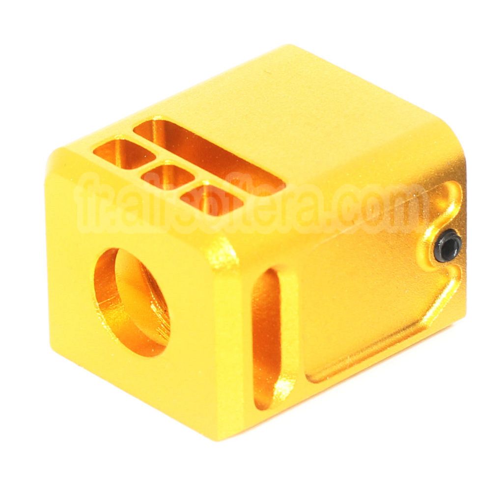 5KU Micro Comp Compensateur V3 -14mm CCW sens antihoraire Convient pour Tokyo Marui G17 G18C GBB Pistolet Airsoft