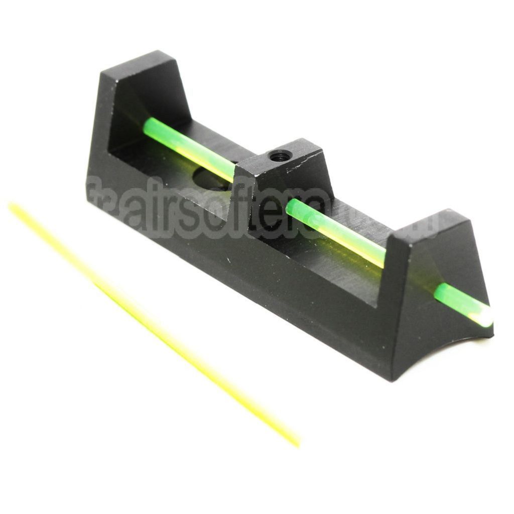 Guidon fibre optique PPS adapté pour PPS Tanaka M870 Shotgun Airsoft