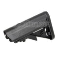 E&amp;C Polymère MK18 MOD 0 LMT Crane Crosse Convient pour Tokyo Marui M4 M16 Série AEG Fusil Airsoft Noir