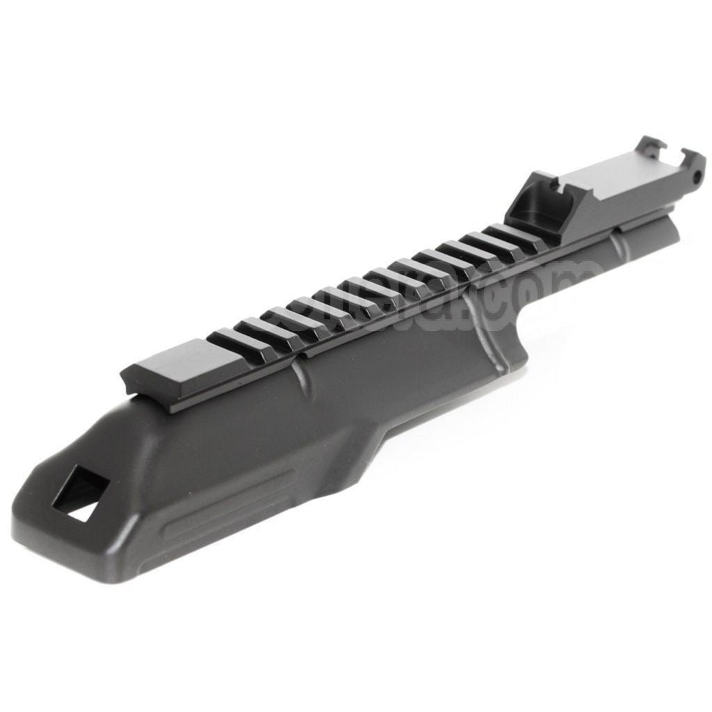 CYMA Haut Boîtier Couverture avec 20mm Tactical Rail La hausse Convient pour D-Boys JG Jing Gong Golden Eagle CYMA Tokyo Marui AKS74U Série AEG Fusil Airsoft Noir