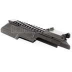 CYMA Haut Boîtier Couverture avec 20mm Tactical Rail La hausse Convient pour D-Boys JG Jing Gong Golden Eagle CYMA Tokyo Marui AKS74U Série AEG Fusil Airsoft Noir