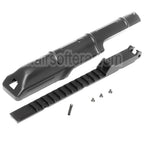 CYMA Haut Boîtier Couverture avec 20mm Tactical Rail La hausse Convient pour D-Boys JG Jing Gong Golden Eagle CYMA Tokyo Marui AKS74U Série AEG Fusil Airsoft Noir
