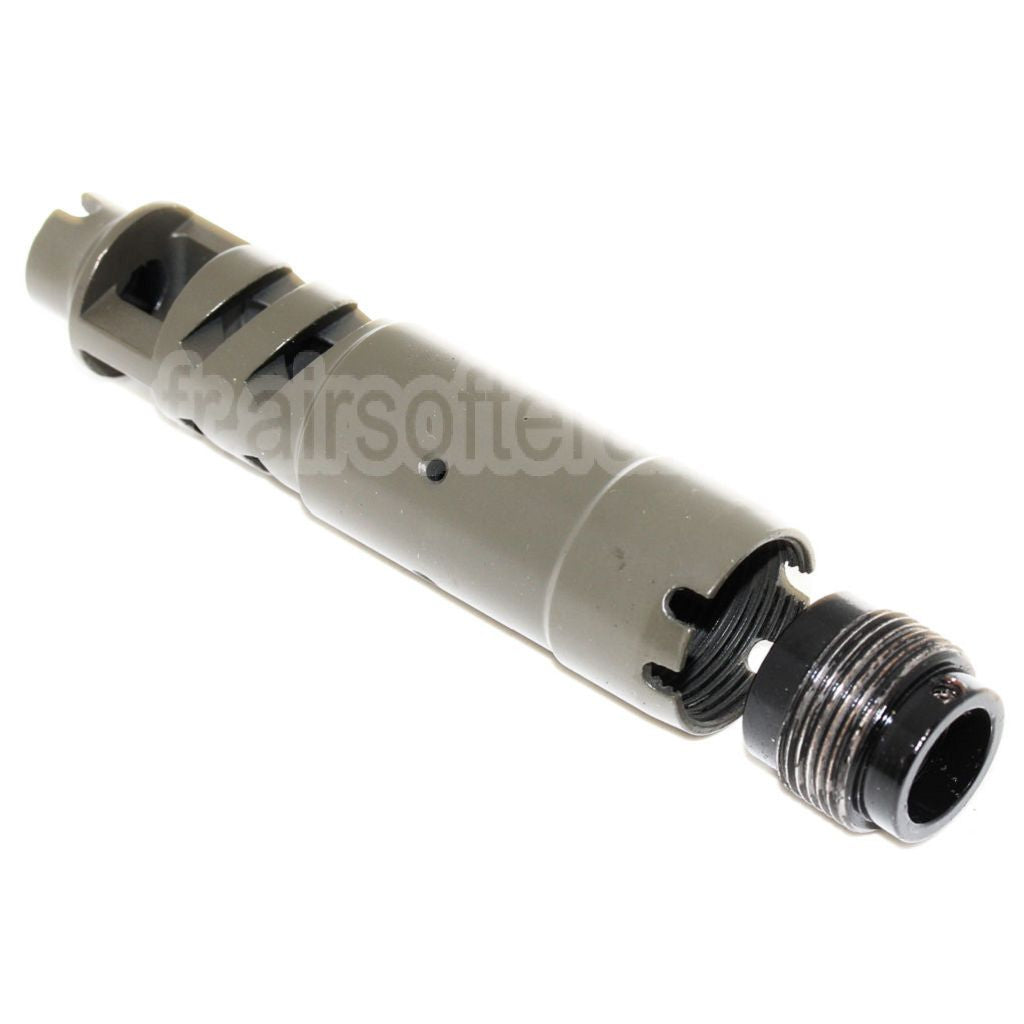 AirsoftEra 105mm Shturm Style Frein de Bouche Cache-Flamme avec Adaptateur Convient pour -14mm CCW sens antihoraire Canon Fusil
