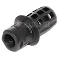 AirsoftEra 55mm Top Hat Frein de Bouche Frein de Bouche Cache-Flamme Convient pour -14mm CCW sens antihoraire Canon Fusil Noir