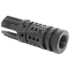 APS 68mm ICEFYRE Frein de Bouche Cache-Flamme Convient pour -14mm CCW sens antihoraire Canon Fusil Airsoft Noir