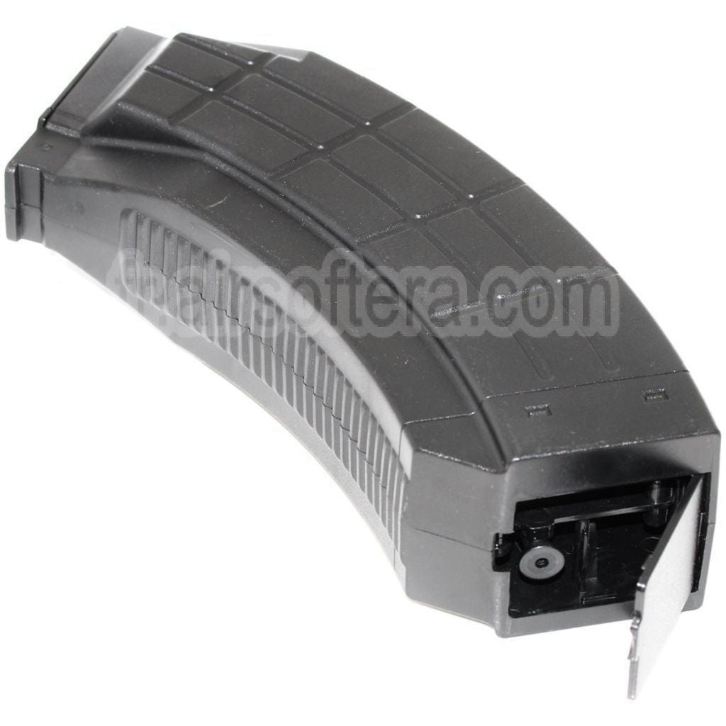 BATTLEAXE 1000 Billes Hi-Cap Flash Chargeur Convient pour AK Série AEG Fusil Airsoft Noir
