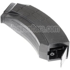 BATTLEAXE 1000 Billes Hi-Cap Flash Chargeur Convient pour AK Série AEG Fusil Airsoft Noir