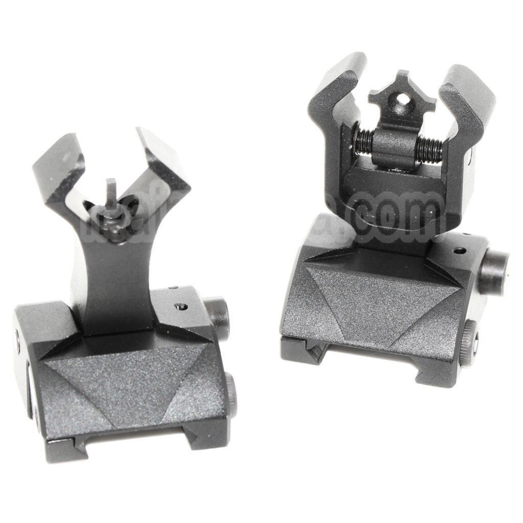 CYMA Diamond Aperture Pliant Rabattable Guidon Hausse Convient pour 20mm Rail System