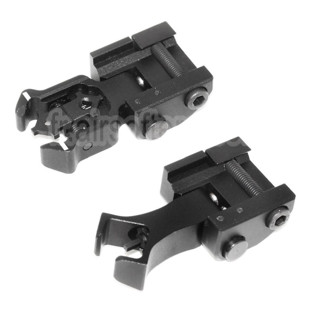CYMA Diamond Aperture Pliant Rabattable Guidon Hausse Convient pour 20mm Rail System