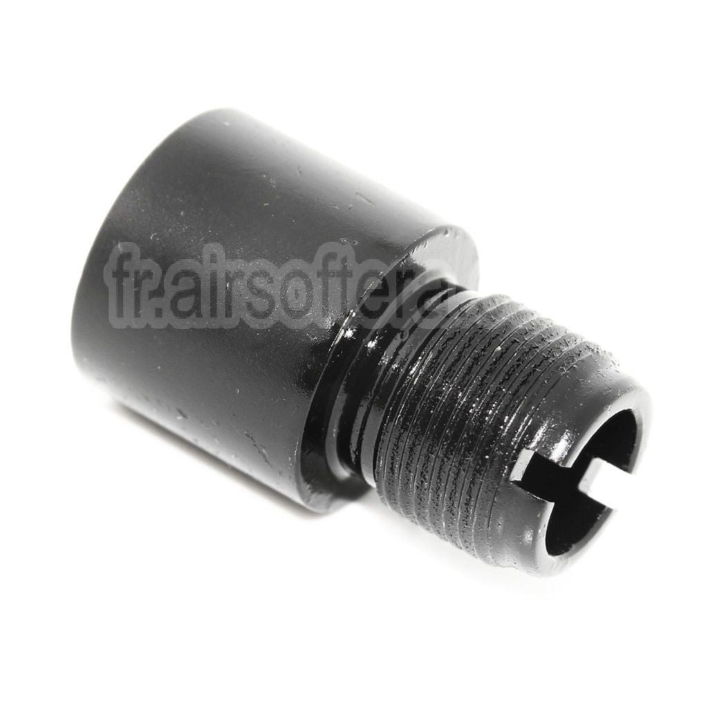 AirsoftEra Canon Silencieux Adaptateur Inner -14mm CCW To Outer +14mm CW Filetage
