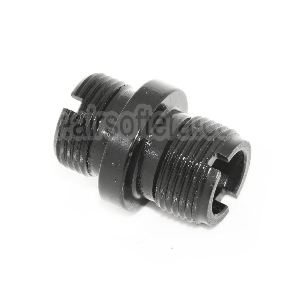 AirsoftEra Canon Silencieux Adaptateur Convient pour Tokyo Marui MP5K +14mm CW To -14mm CCW Filetage