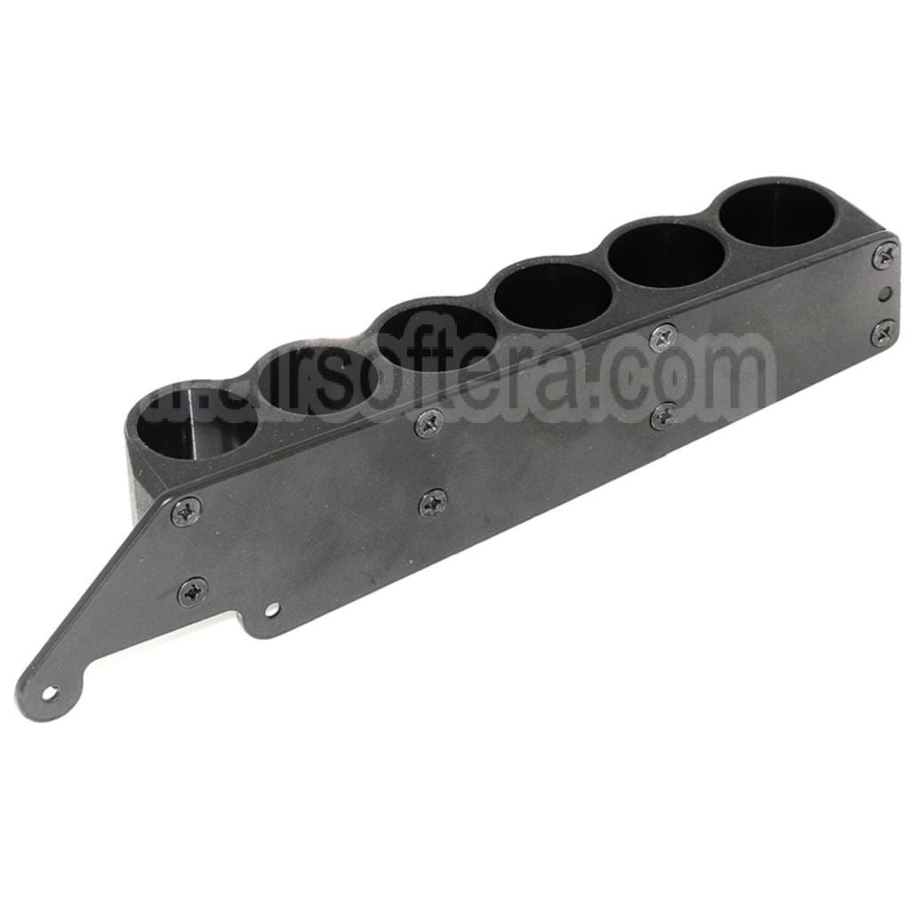 CYMA 6 Cartouche Collecteur Sac Métal Carrier Convient pour CYMA Tokyo Marui M870 Shotgun Airsoft