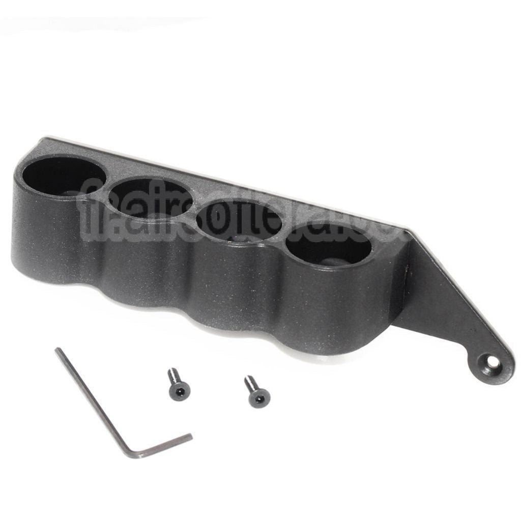 CYMA 6pièces (30 Billes each) Plastique Chasse Cartouche Chargeur avec 4-Cartouche Collecteur Sac Métal Carrier Convient pour CYMA Tokyo Marui M870 Shotgun Airsoft