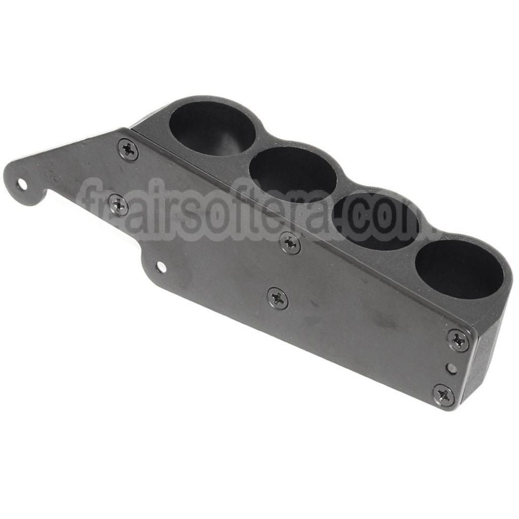 CYMA 6pièces (30 Billes each) Plastique Chasse Cartouche Chargeur avec 4-Cartouche Collecteur Sac Métal Carrier Convient pour CYMA Tokyo Marui M870 Shotgun Airsoft